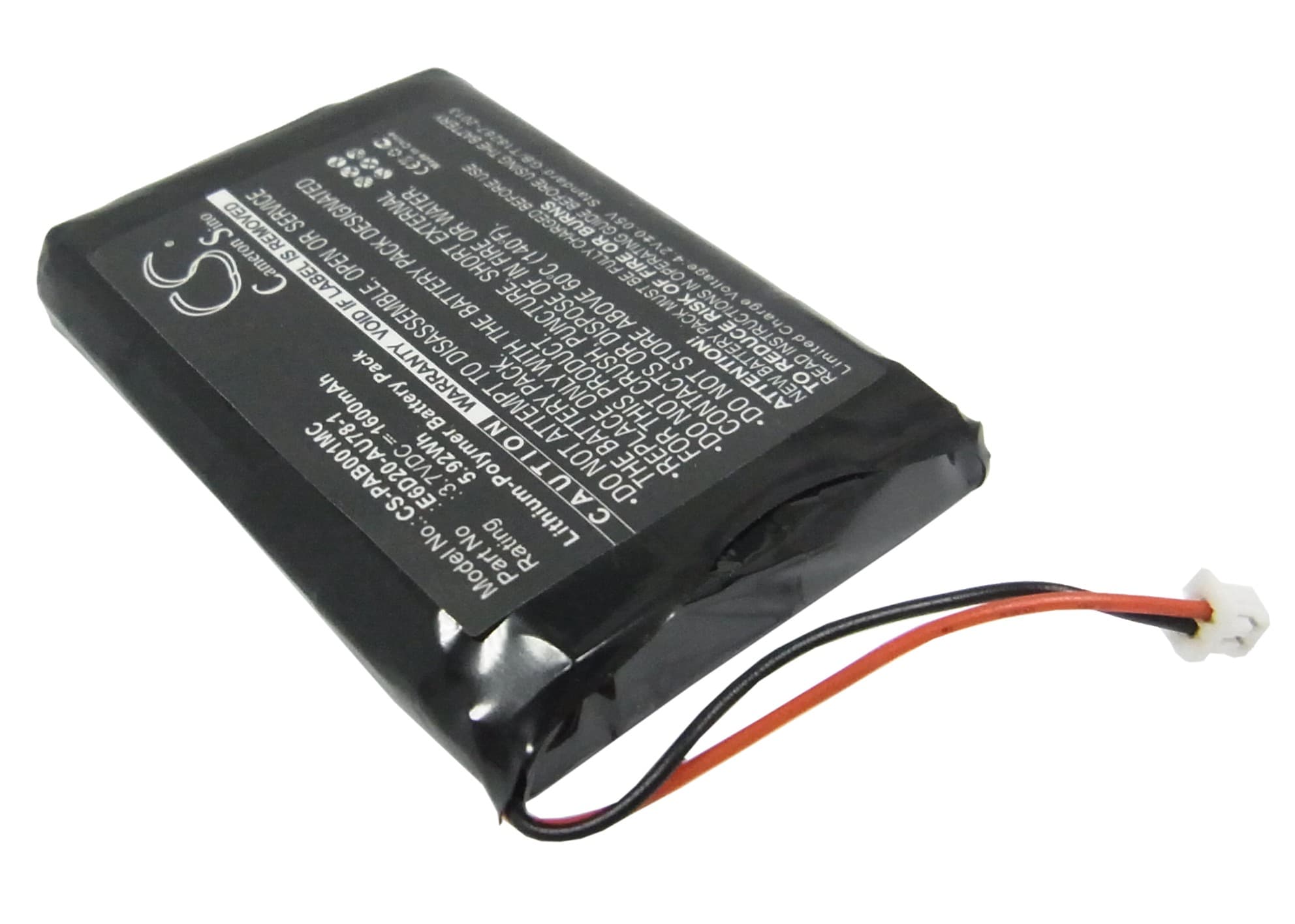 Batteri til kamera for Panasonic Arbitrator kroppsbårne mikrofoner