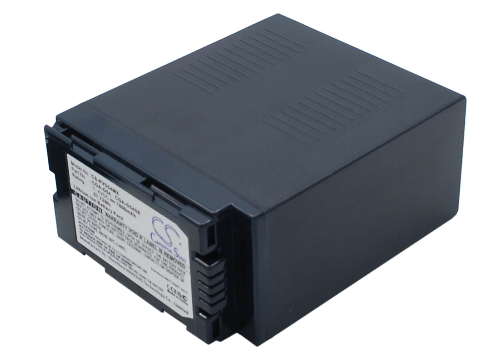 Batteri til kamera for Panasonic AG-DVC62, NV-MX500, NV-MX350 osv.