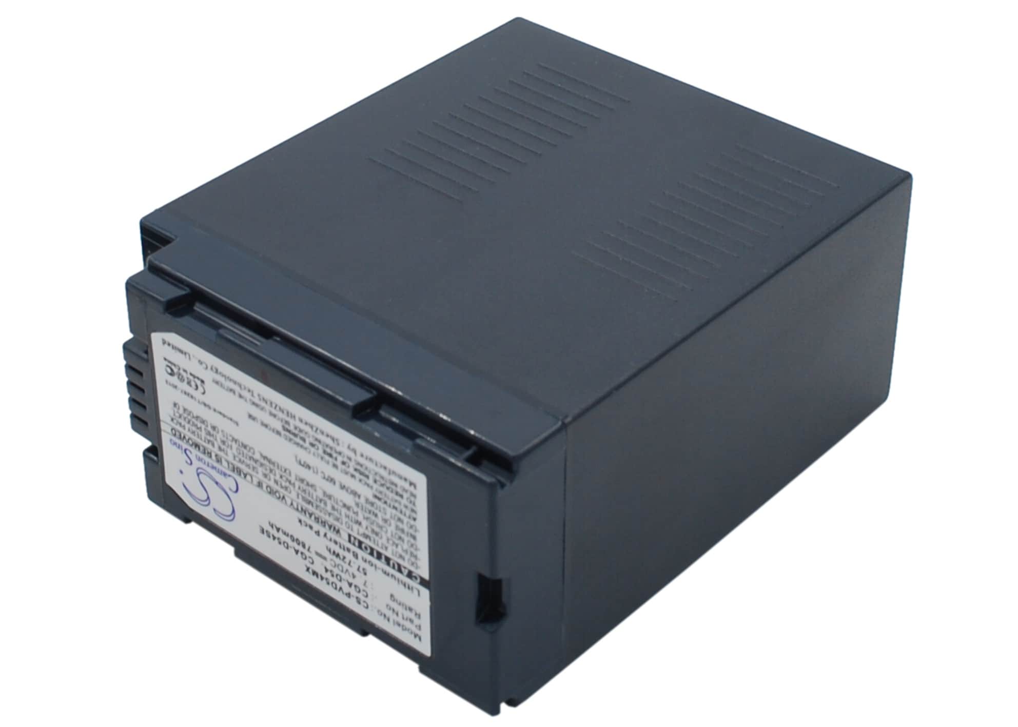 Batteri til kamera for Panasonic AG-DVC62, NV-MX500, NV-MX350 osv.