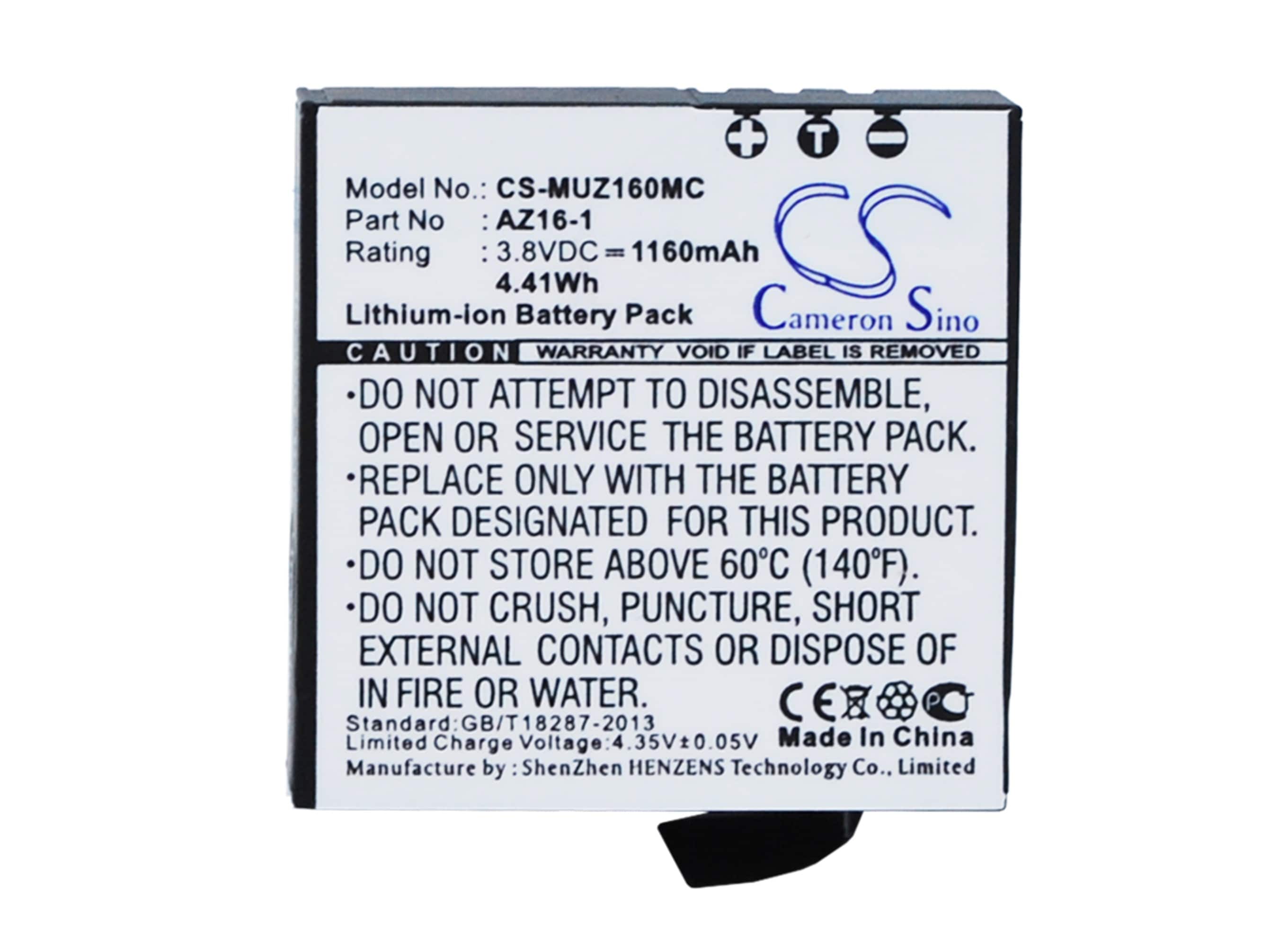 Batteri til kamera for Xiaomi AZ16