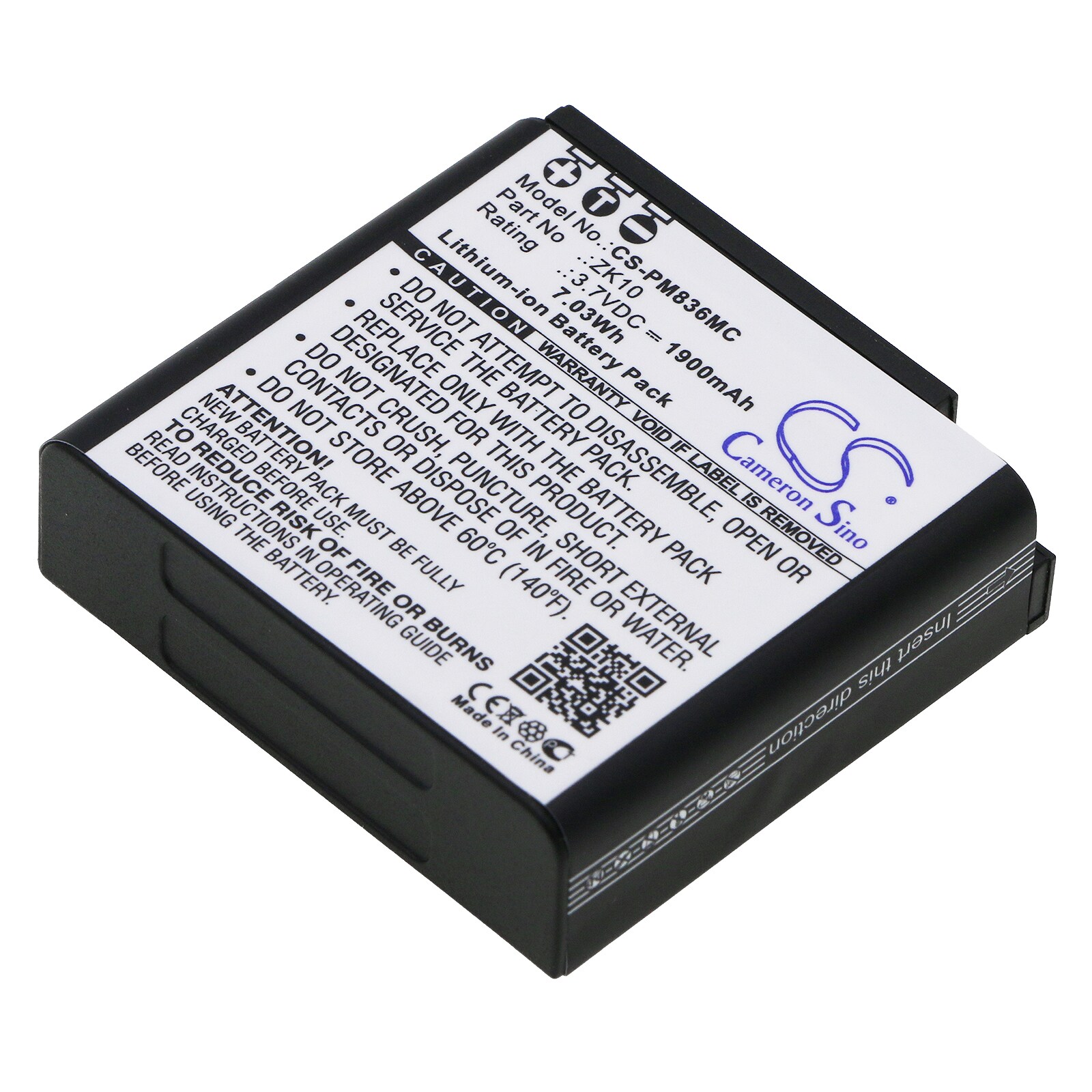 Batteri til kamera for Polaroid iM1836