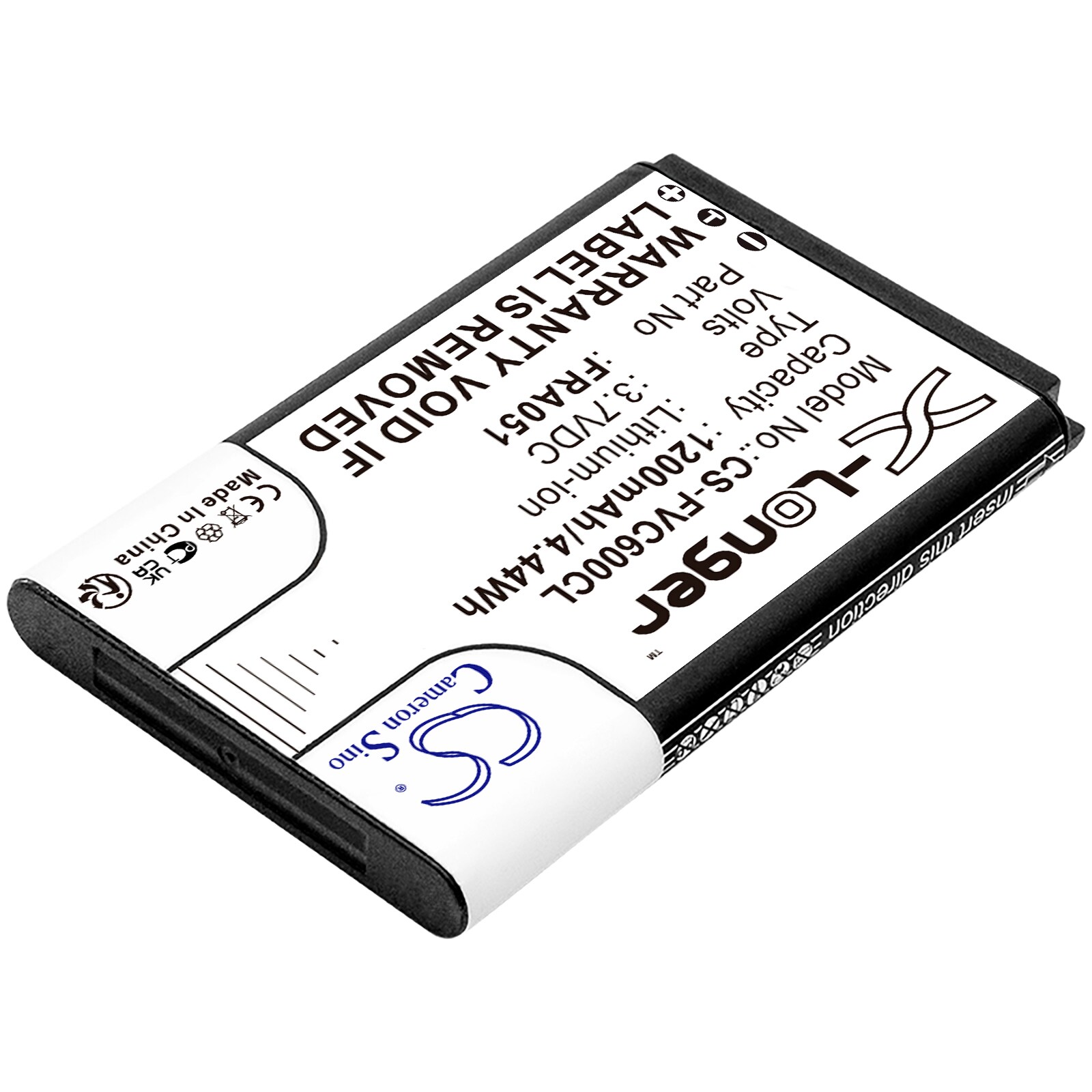 Batteri til trådløs telefon for FRITZ!FON C6, C6 DECT, X6