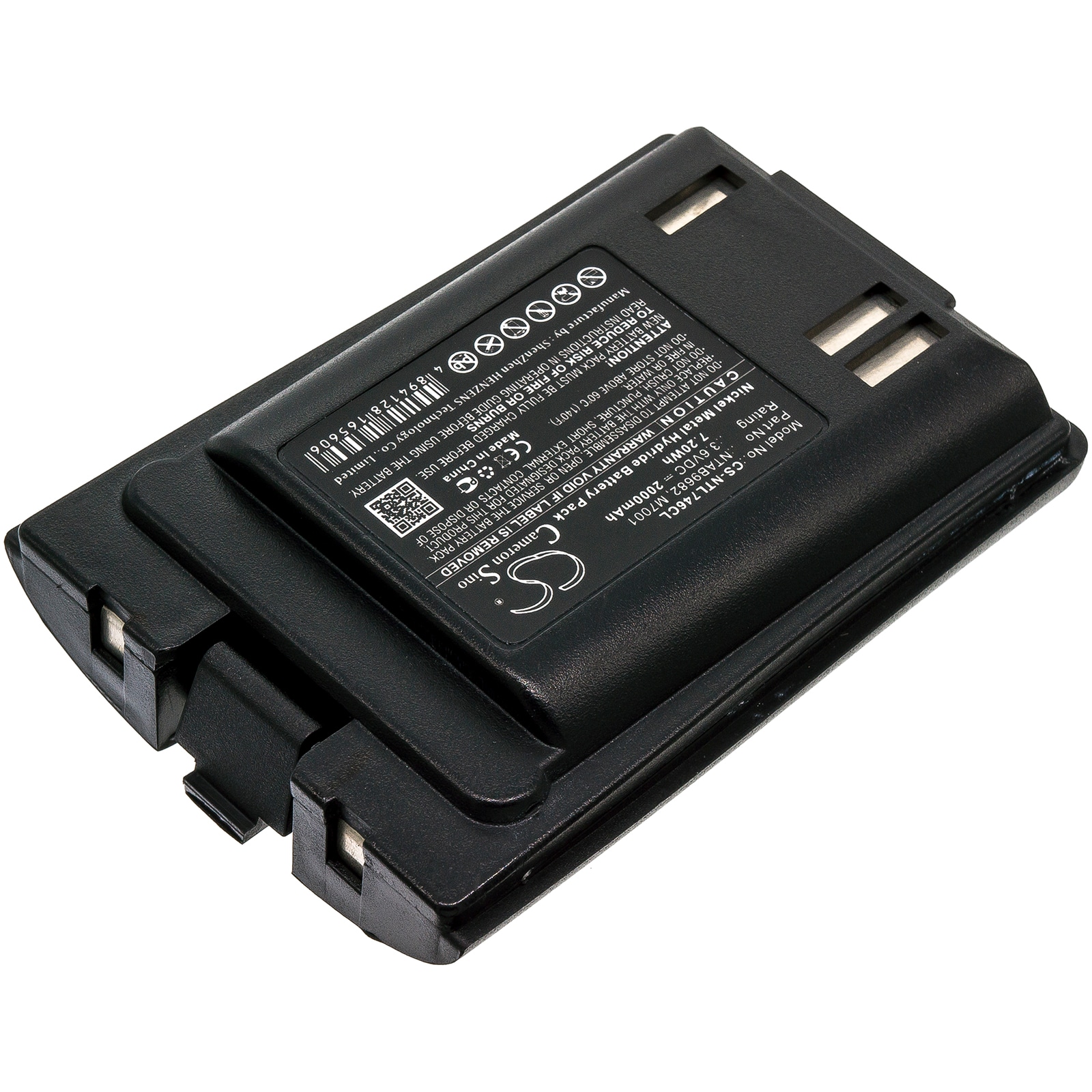 Batteri til trådløs telefon for Nortel T7406