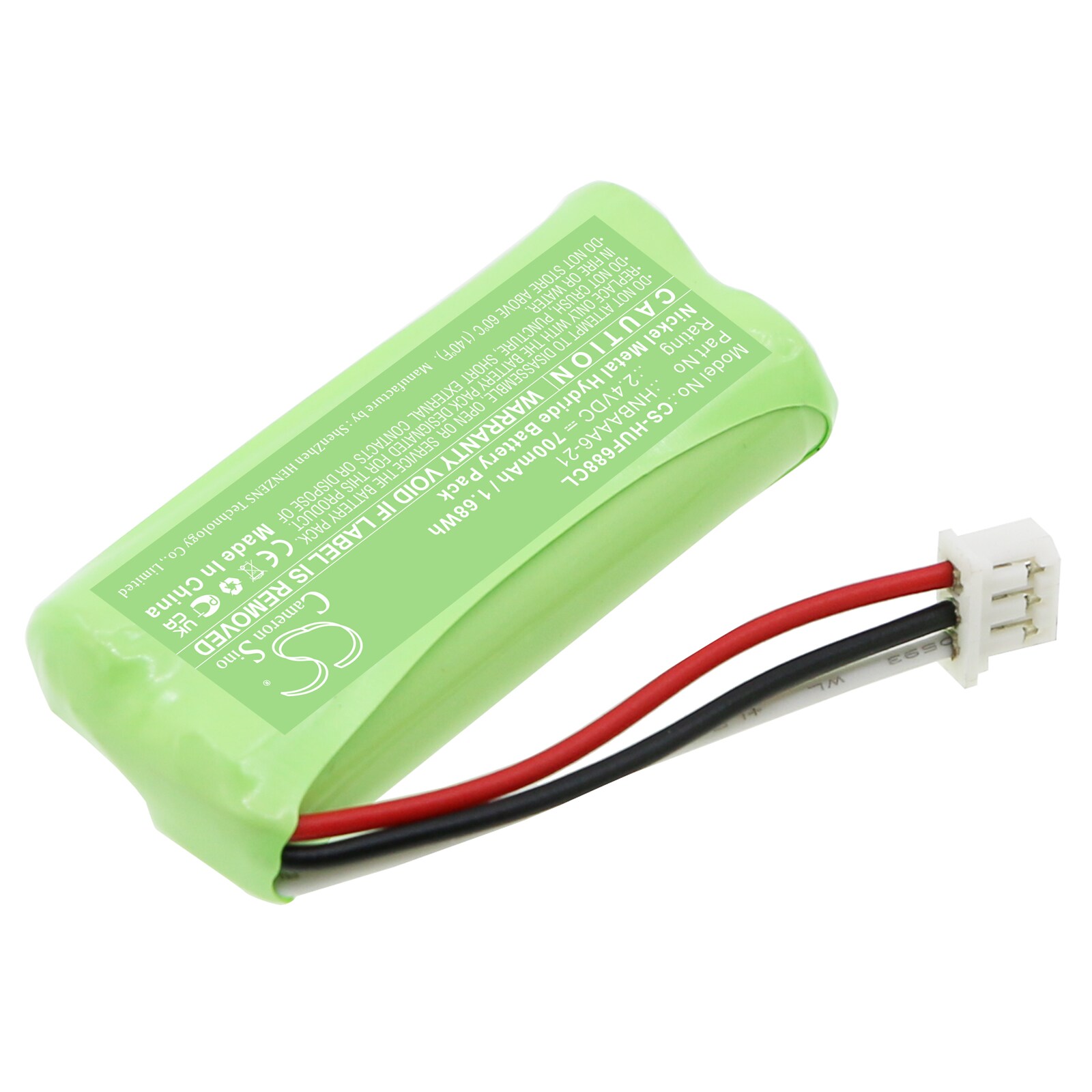 Batteri for trådløs telefon for Huawei FH88, F688, F688-20