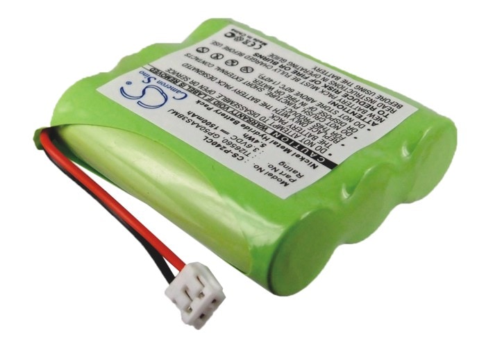Batteri til trådløs telefon for Radio Shack 43-0689, 43-1089, 431097A og andre.