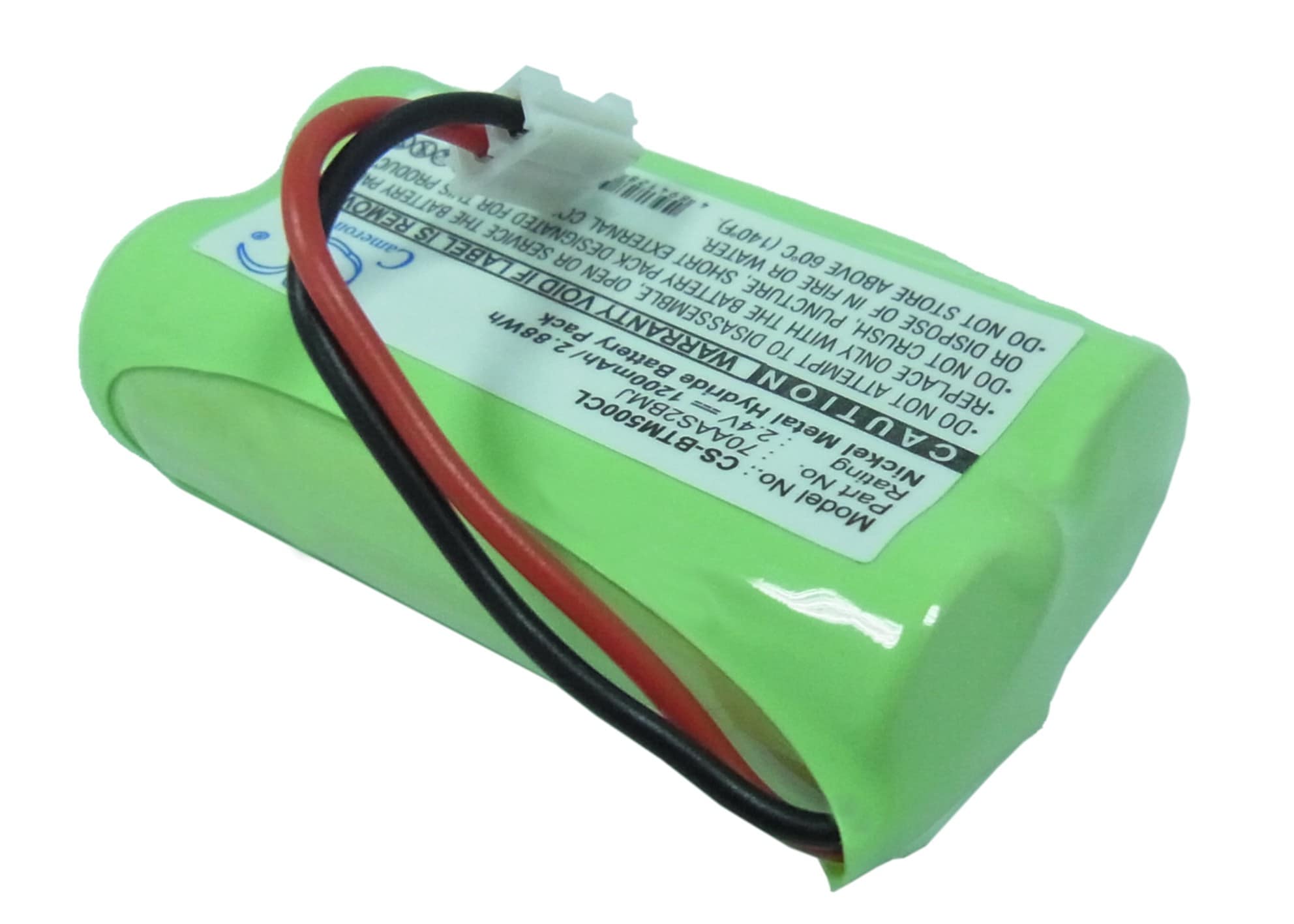 Batteri til trådløs telefon for Binatone MD500, Micro DECT-kompatibel og andre.