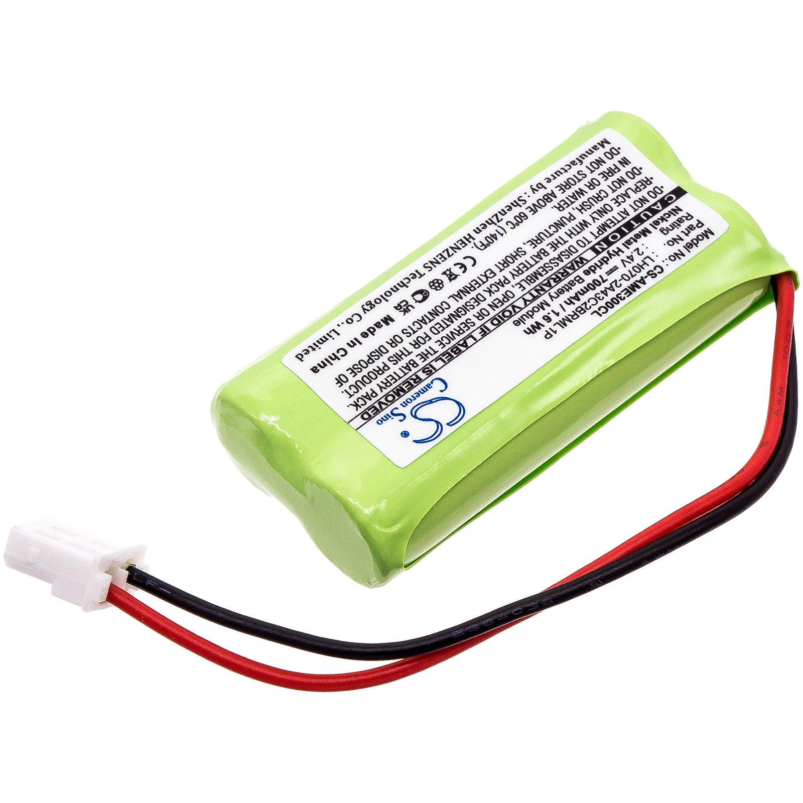 Batteri til trådløs telefon for American LH070-2A43C2BRML1P, E30021CL, E30022CL og andre.