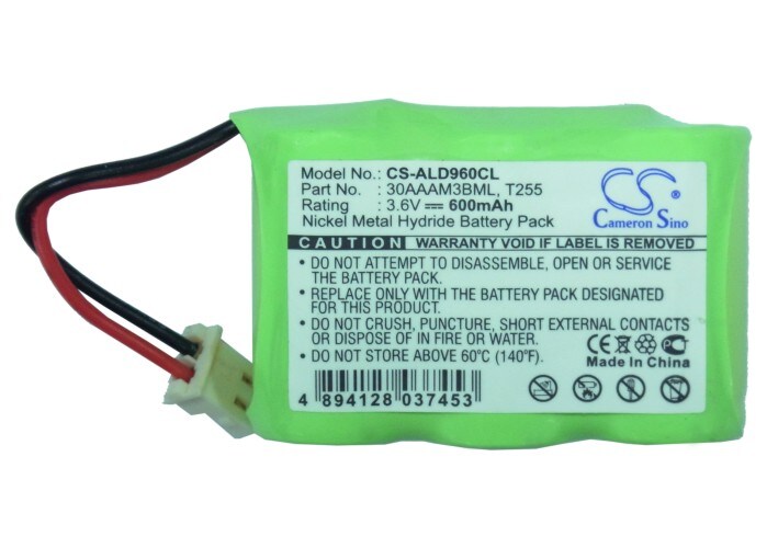 Batteri til trådløs telefon for Panafone KX-T38001, KXT9608, KX-T9910 osv.