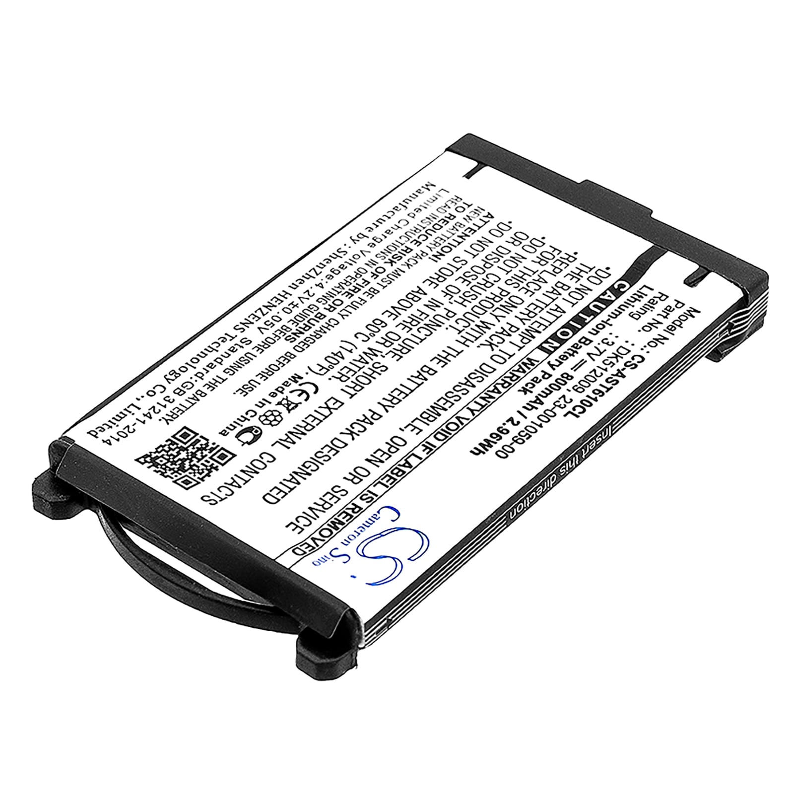 Batteri til trådløs telefon for DeTeWe 650c, 632d, 622d osv.