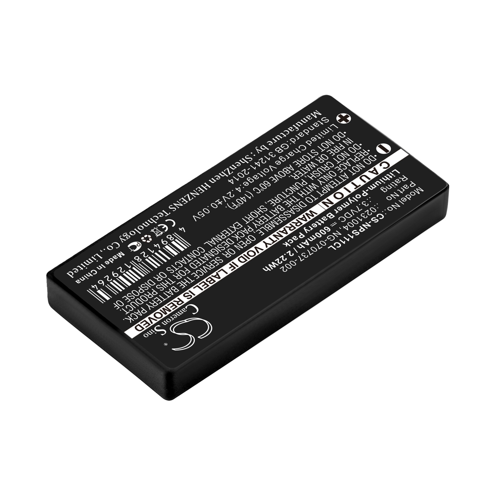 Batteri til trådløs telefon for NEC Dterm, PS111, PS3D osv.