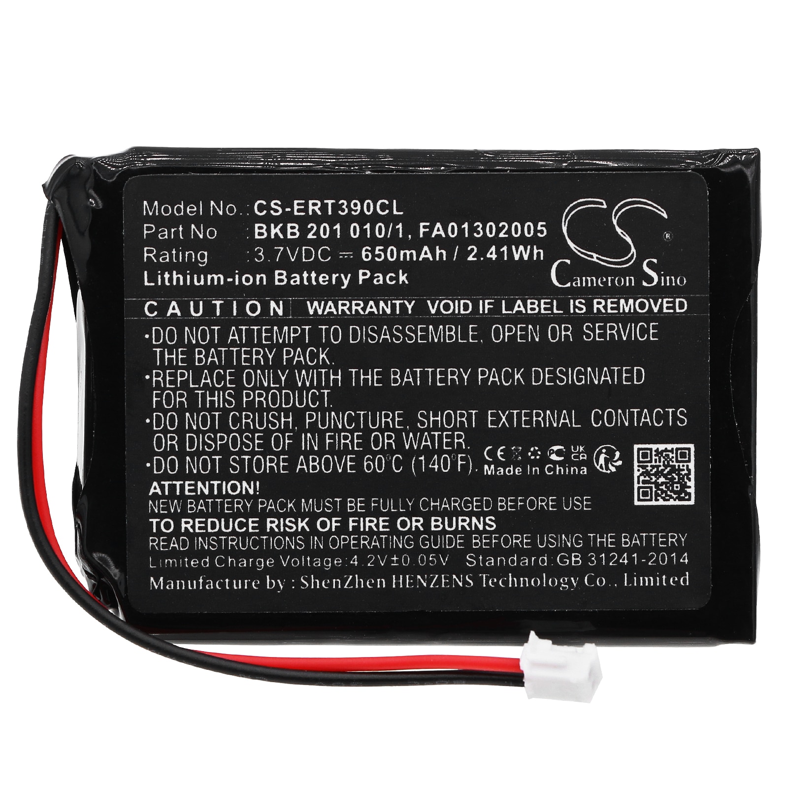 Batteri til trådløs telefon for Mitel 5602, 5614, 5613 osv.