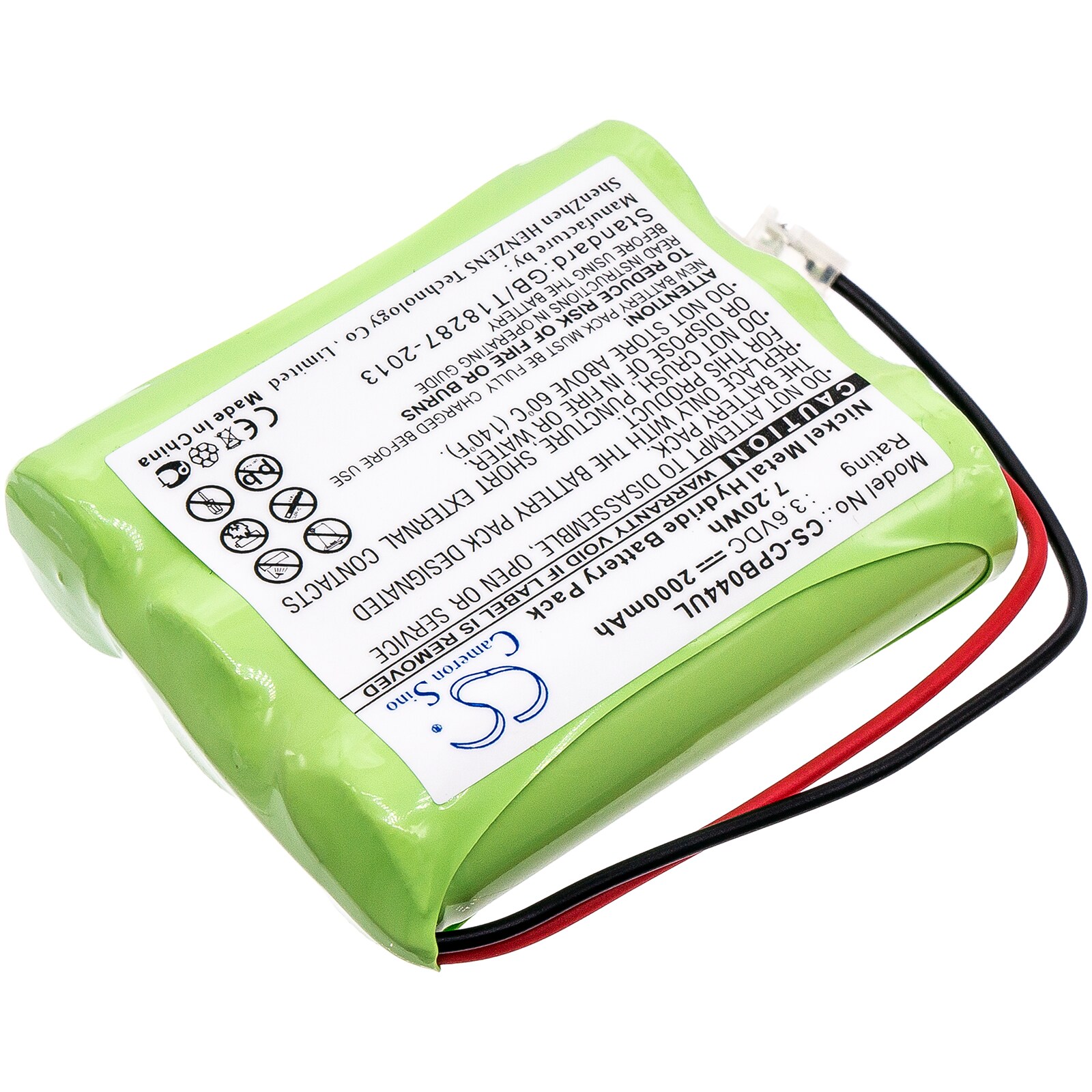 Batteri til trådløs telefon for Universal AA x 3