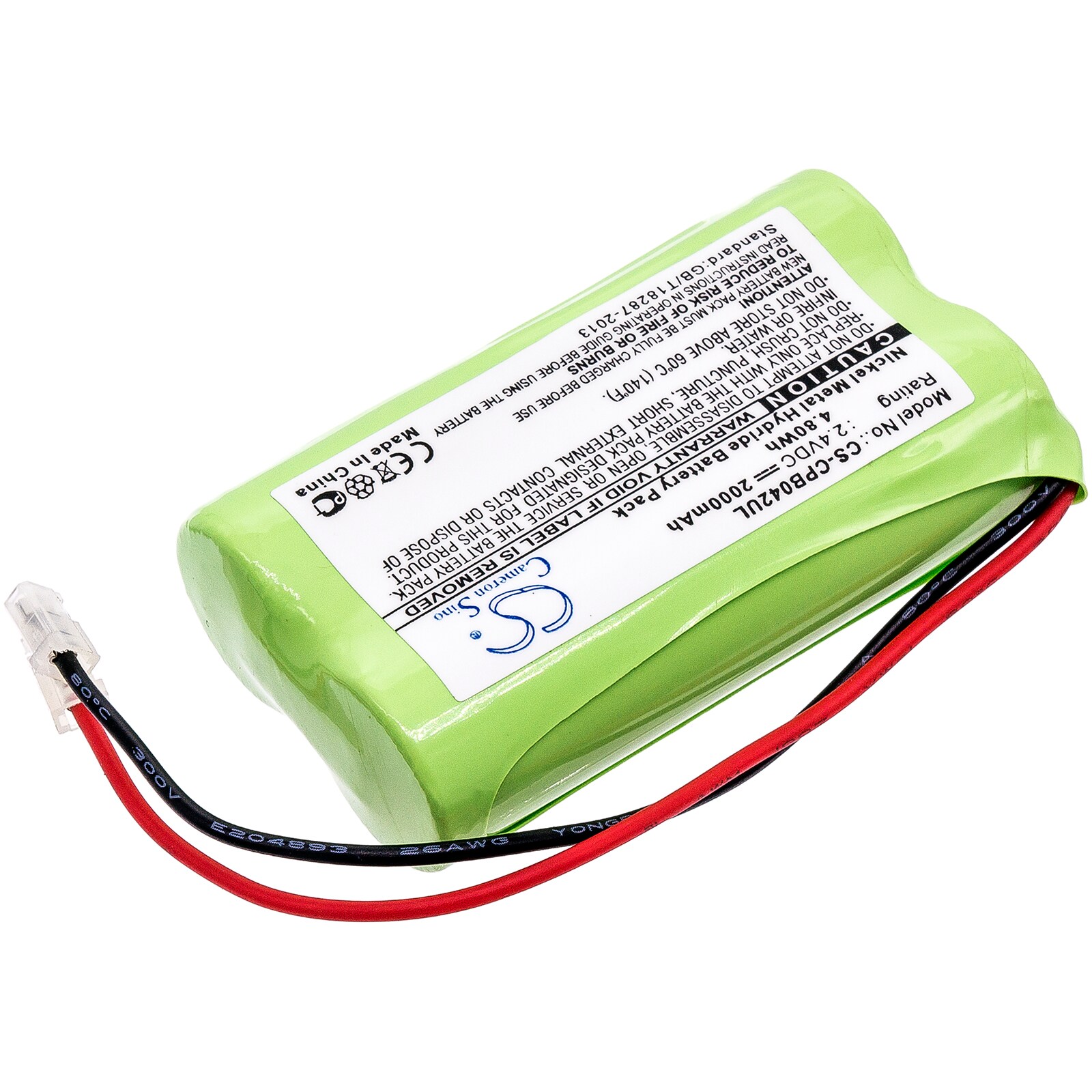 Batteri til trådløs telefon for Universal AA x 2