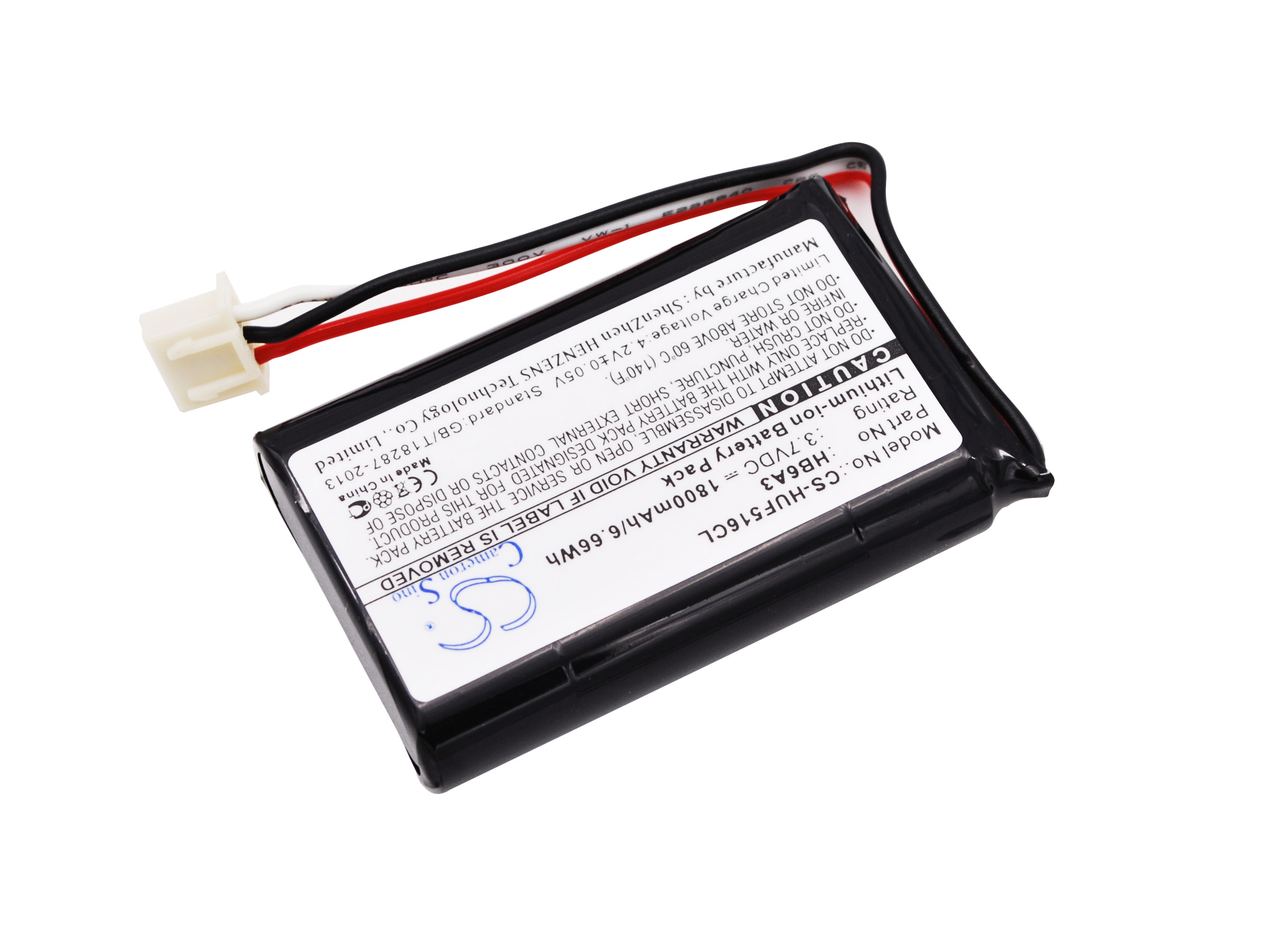 Batteri for trådløs telefon for Huawei F501, F516, F530 og andre.