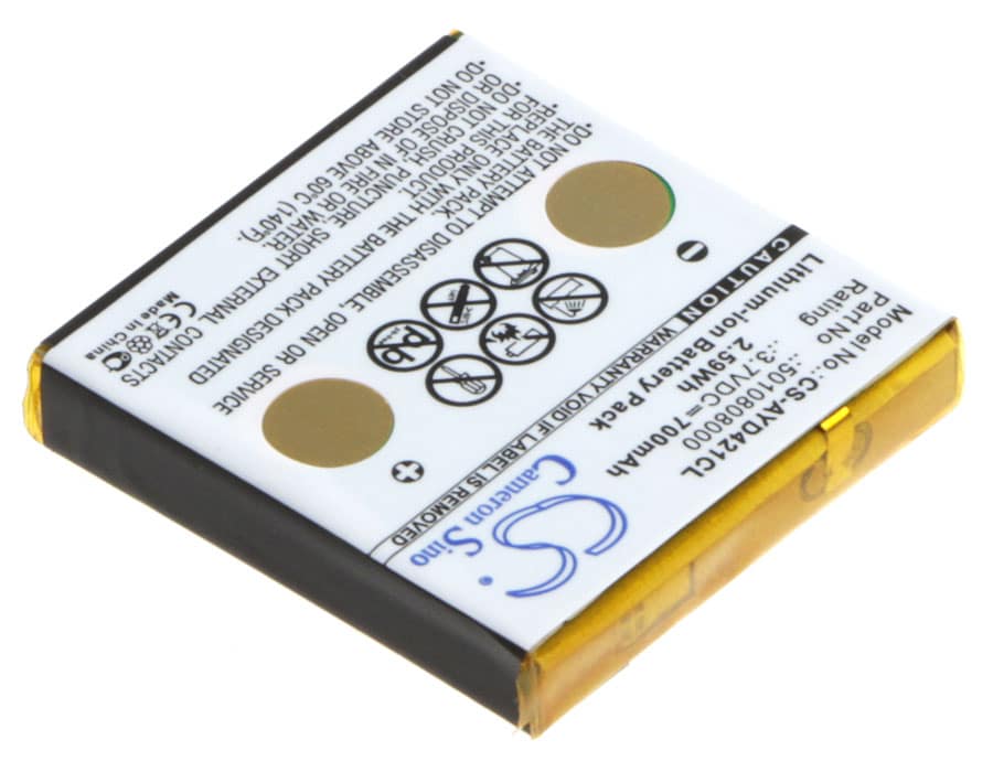 Batteri til trådløs telefon for Avaya FC4, IH4, D4 osv.