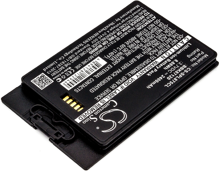 Batteri til trådløs telefon for Spectralink 8742, PIVOT S8742, PBL87420