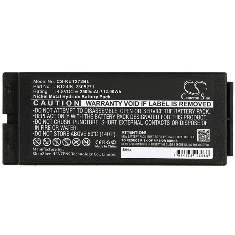 Batteri til fjernkontroll for kran for IKUSI TM70/3, TM70/8, IK3-sendere osv.