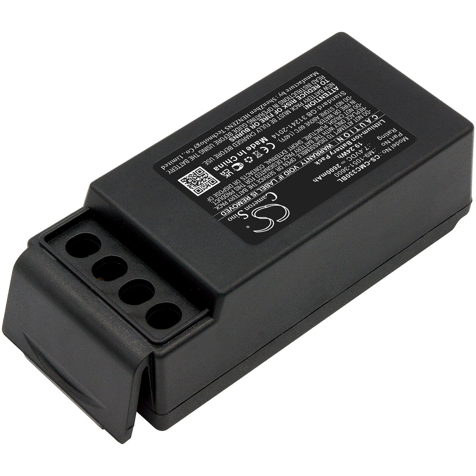 Batteri til kranfjernkontroll for Cavotec MC3300
