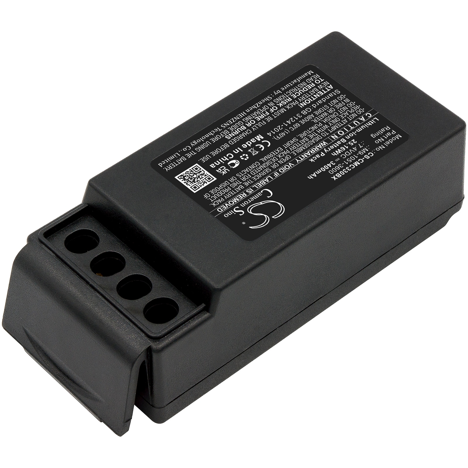 Batteri til kranfjernkontroll for Cavotec MC3300