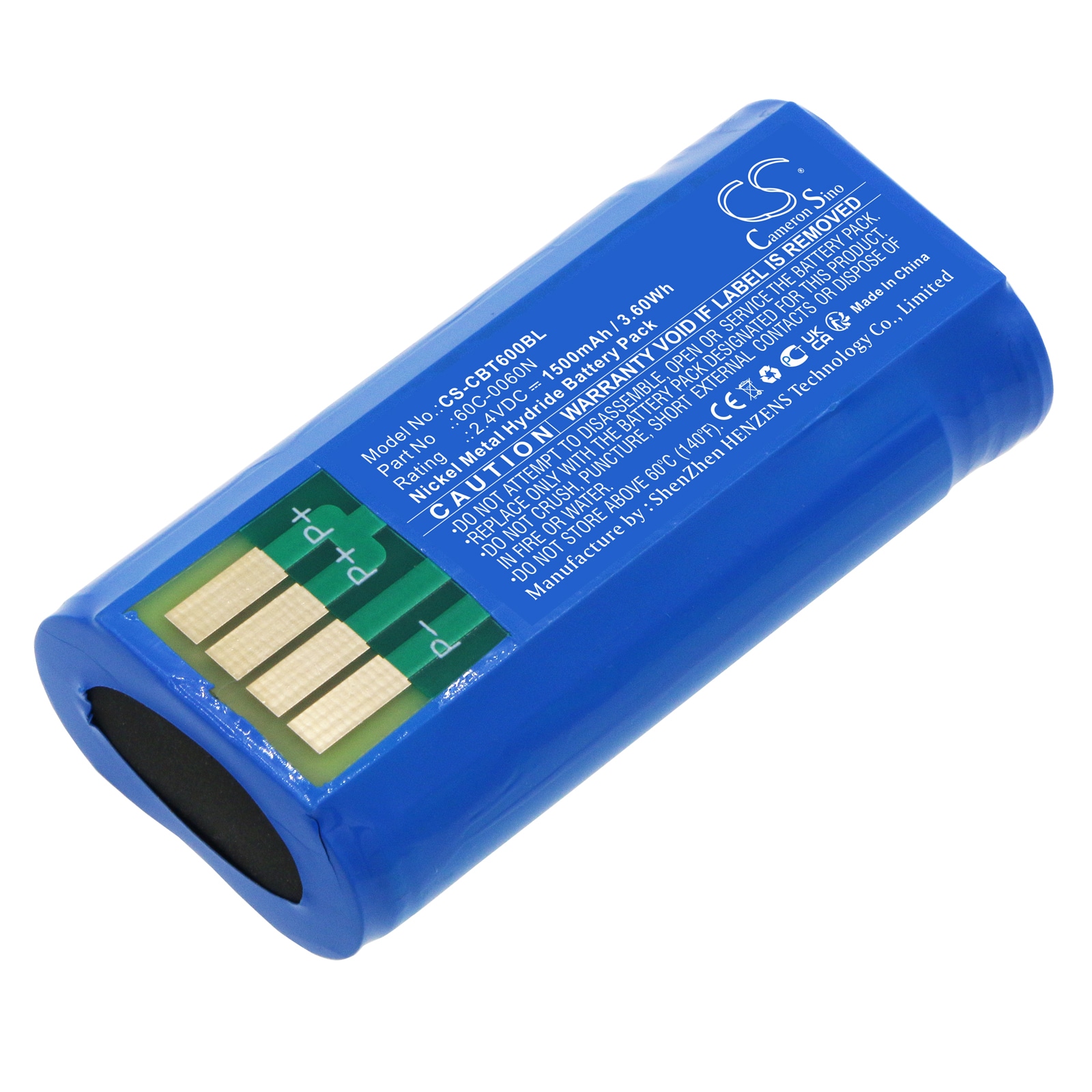 Batteri for Crane-fjernkontroll for Cattron Theimeg 70C0003KIT, 70C-0003KIT-C