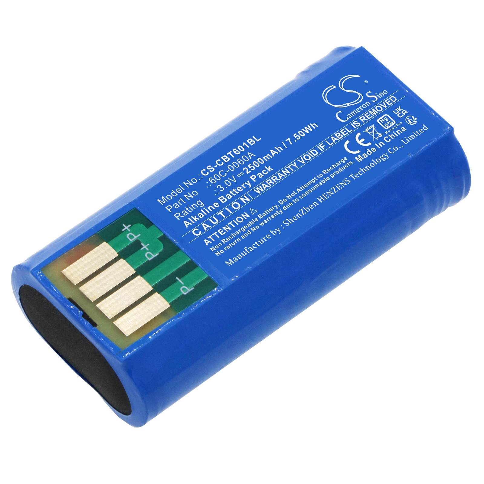 Batteri for Crane-fjernkontroll for Cattron Theimeg 70C0003KIT, 70C-0003KIT-C