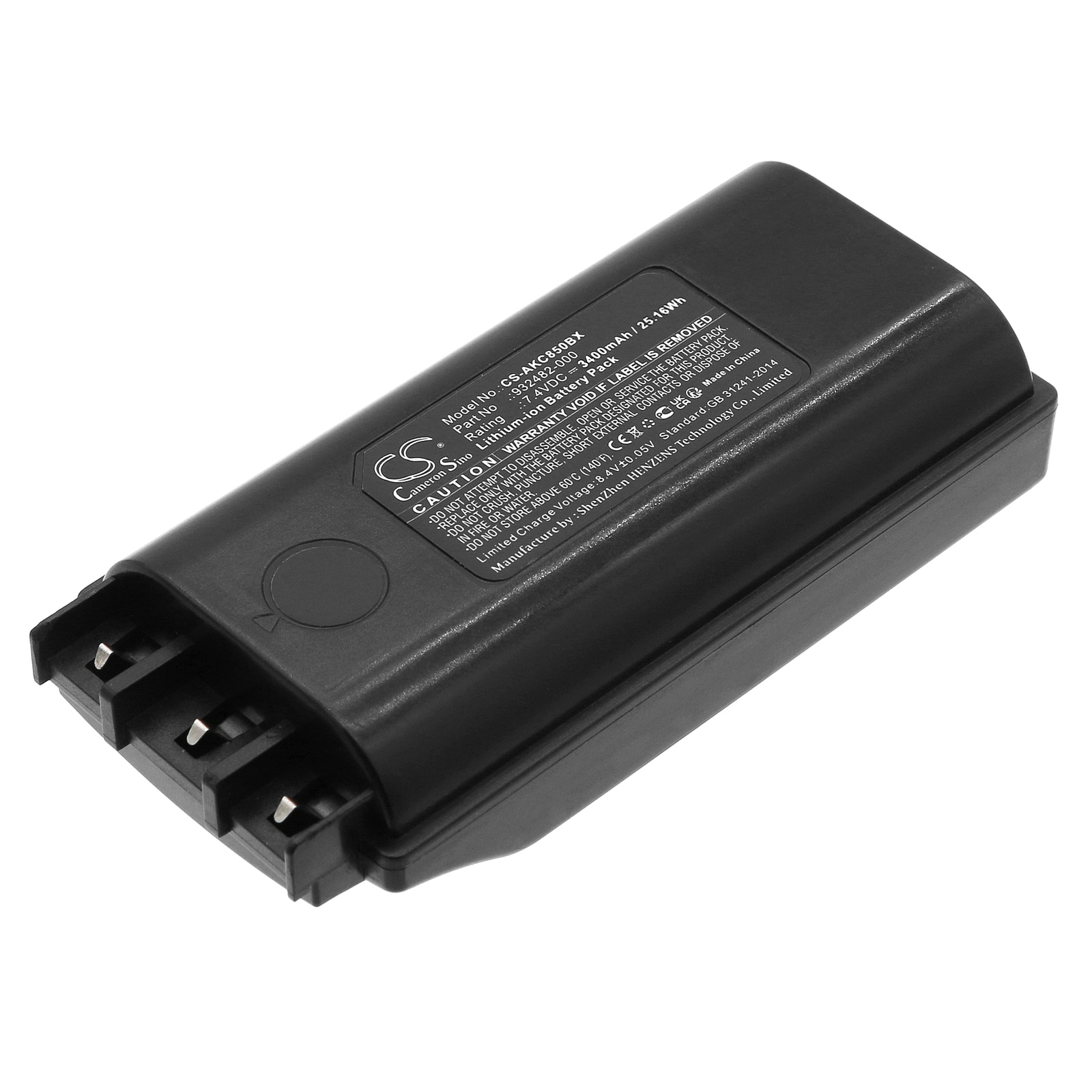 Batteri for fjernkontroll til kran for Akerstrom BC85, BC95, M-200J osv.