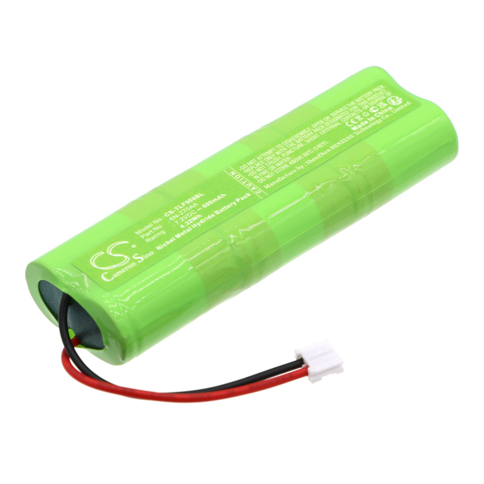 Batteri til fjernkontroll for kran for Telenot B+B, F9, F1011/S etc.