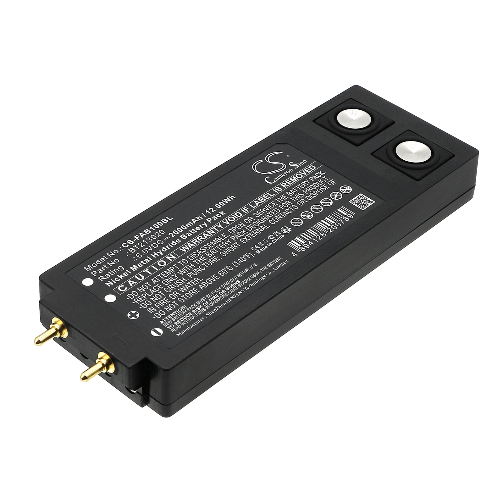 Batteri til kranfjernkontroll for HBC TTB 10