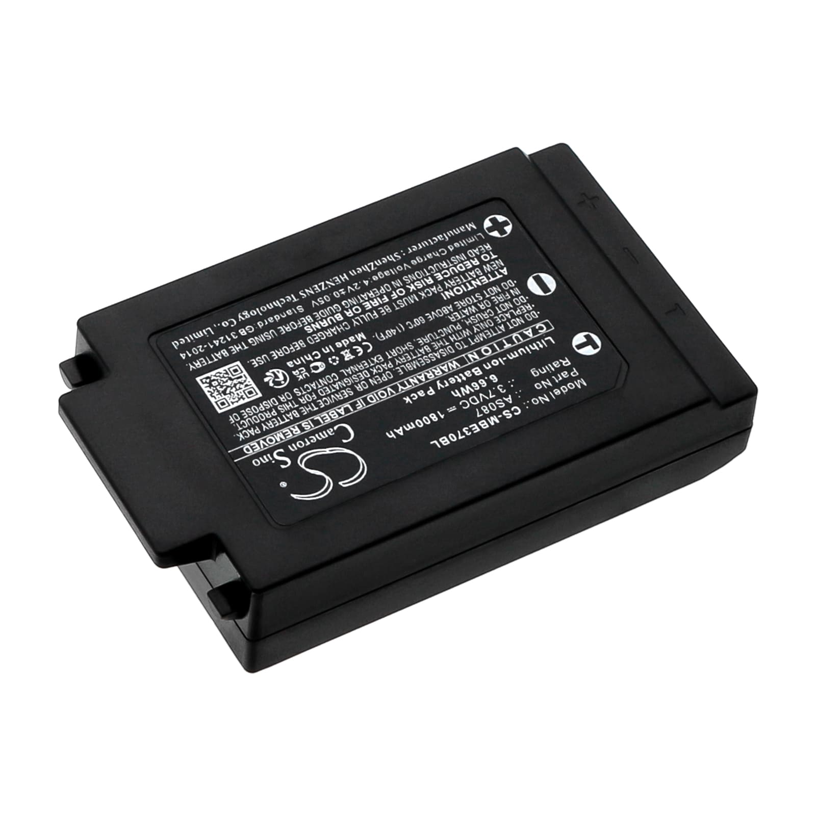 Batteri til kranfjernkontroll for IMET WAVE2, M880 RAY, WAVE2 S6-sendere osv.