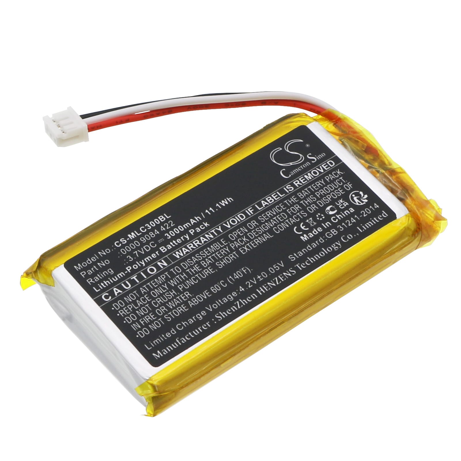 Batteri til Crane fjernkontroll for Meiller isar-control 3, isar-control