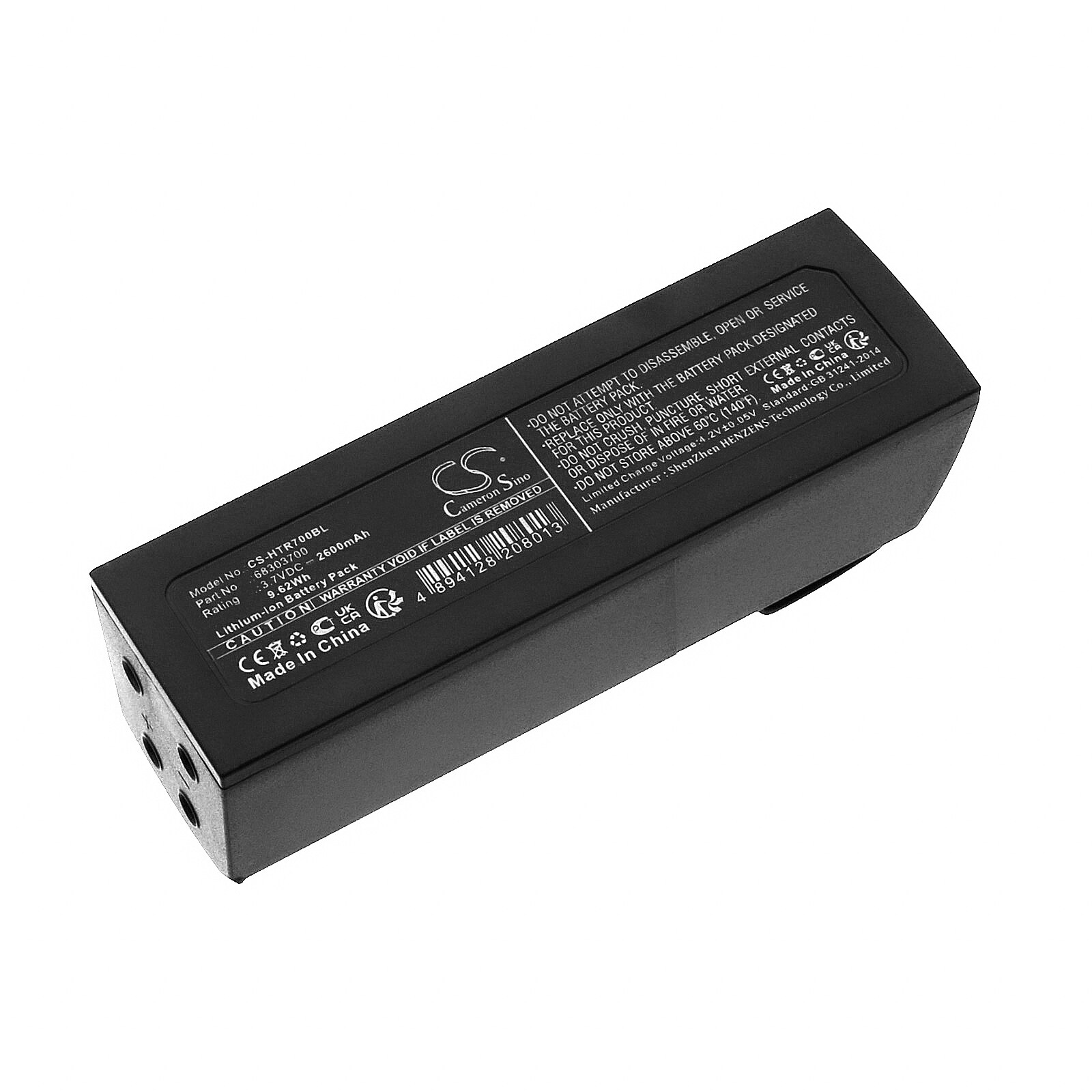 Batteri til fjernkontroll for kran til Hetronic ERGO-S