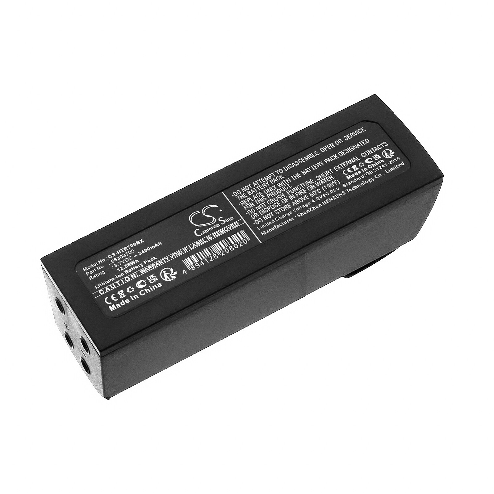 Batteri til fjernkontroll for kran til Hetronic ERGO-S