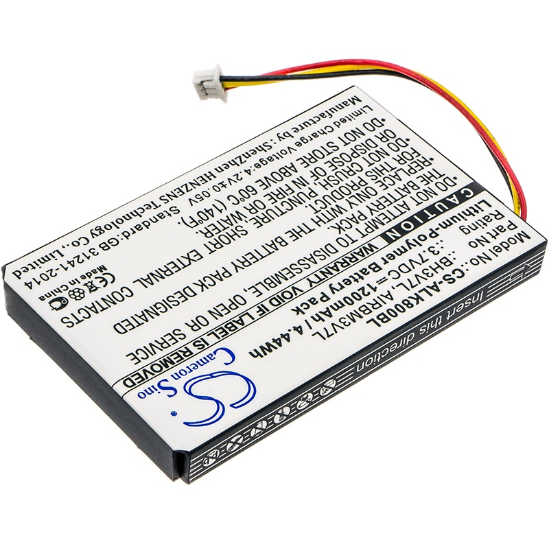 Batteri til kranfjernkontroll for Autec Air A4, Air A6, Air A8