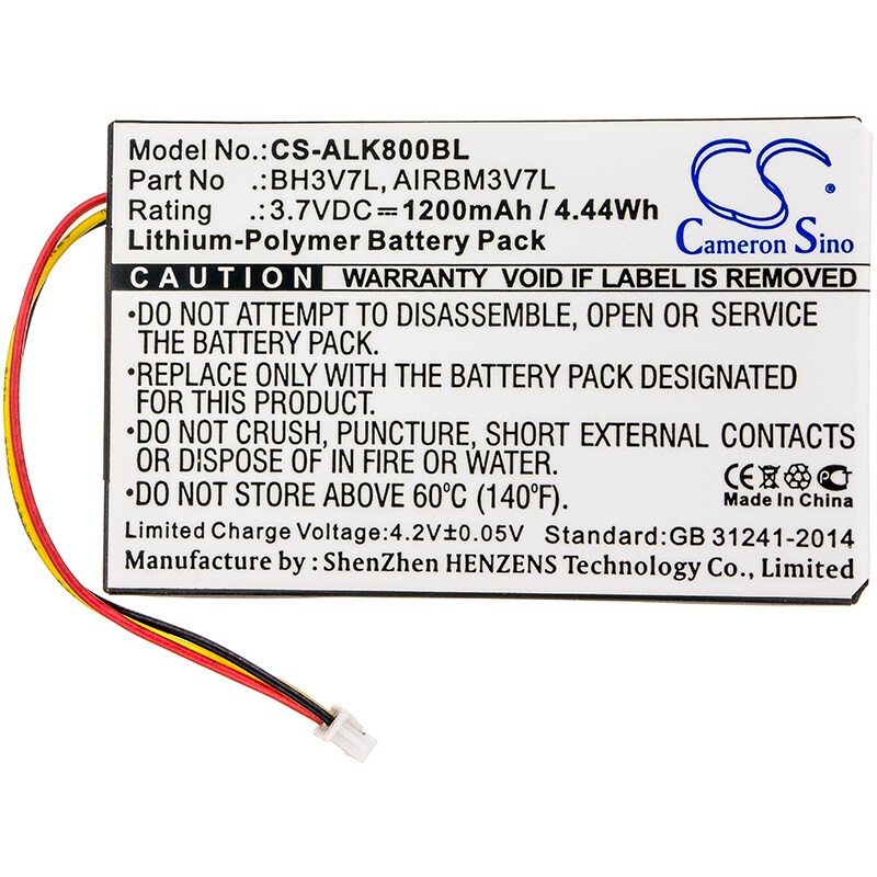 Batteri til kranfjernkontroll for Autec Air A4, Air A6, Air A8