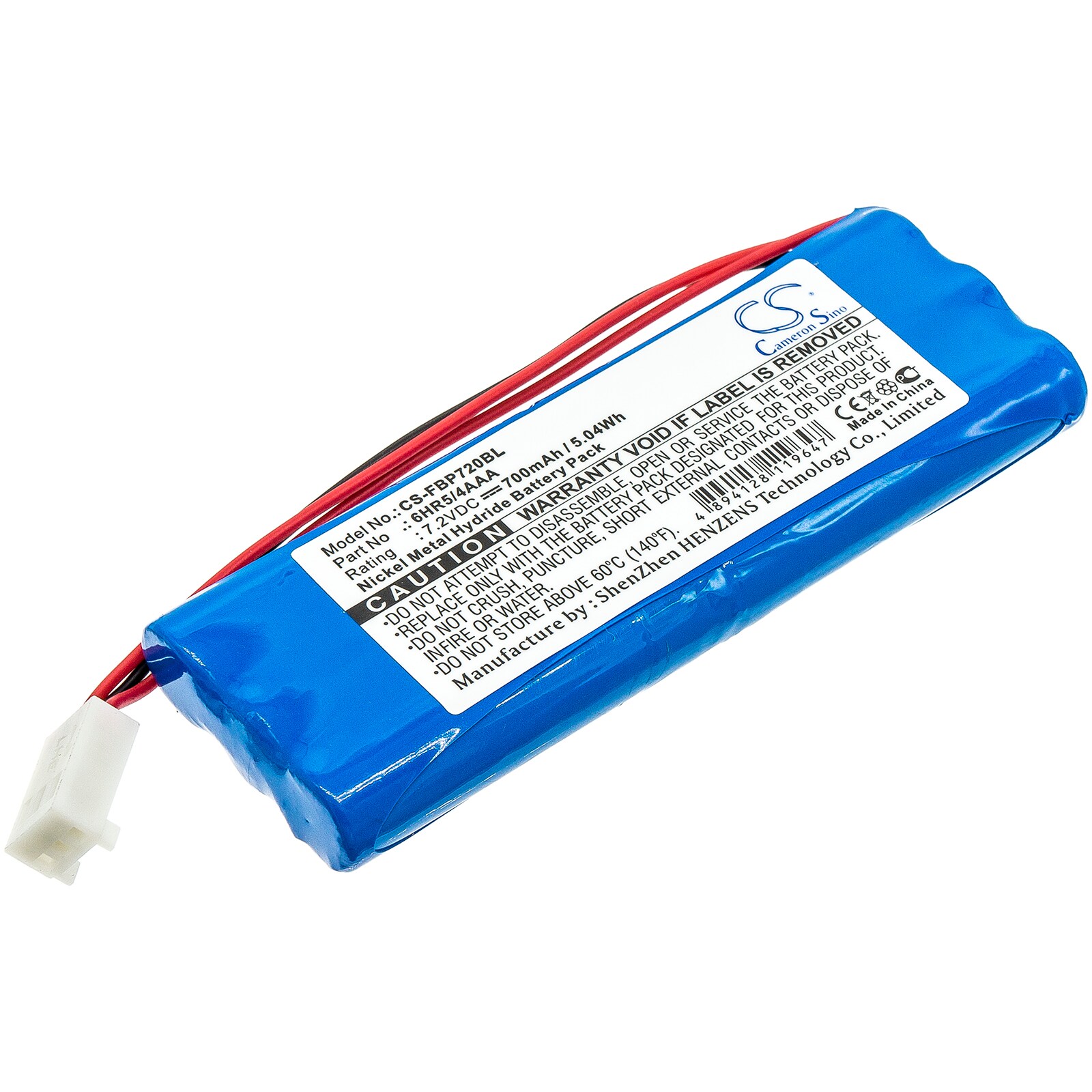 Batteri til kranfjernkontroll for Falard BP7.2