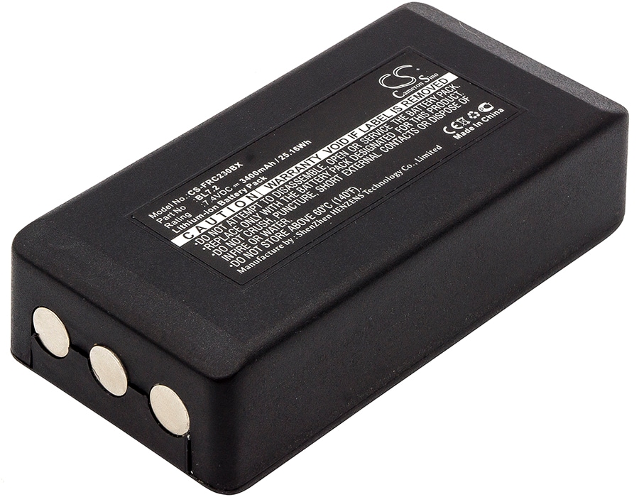 Batteri til kranfjernkontroll for Falard RC 012, RC12, RC12R osv.