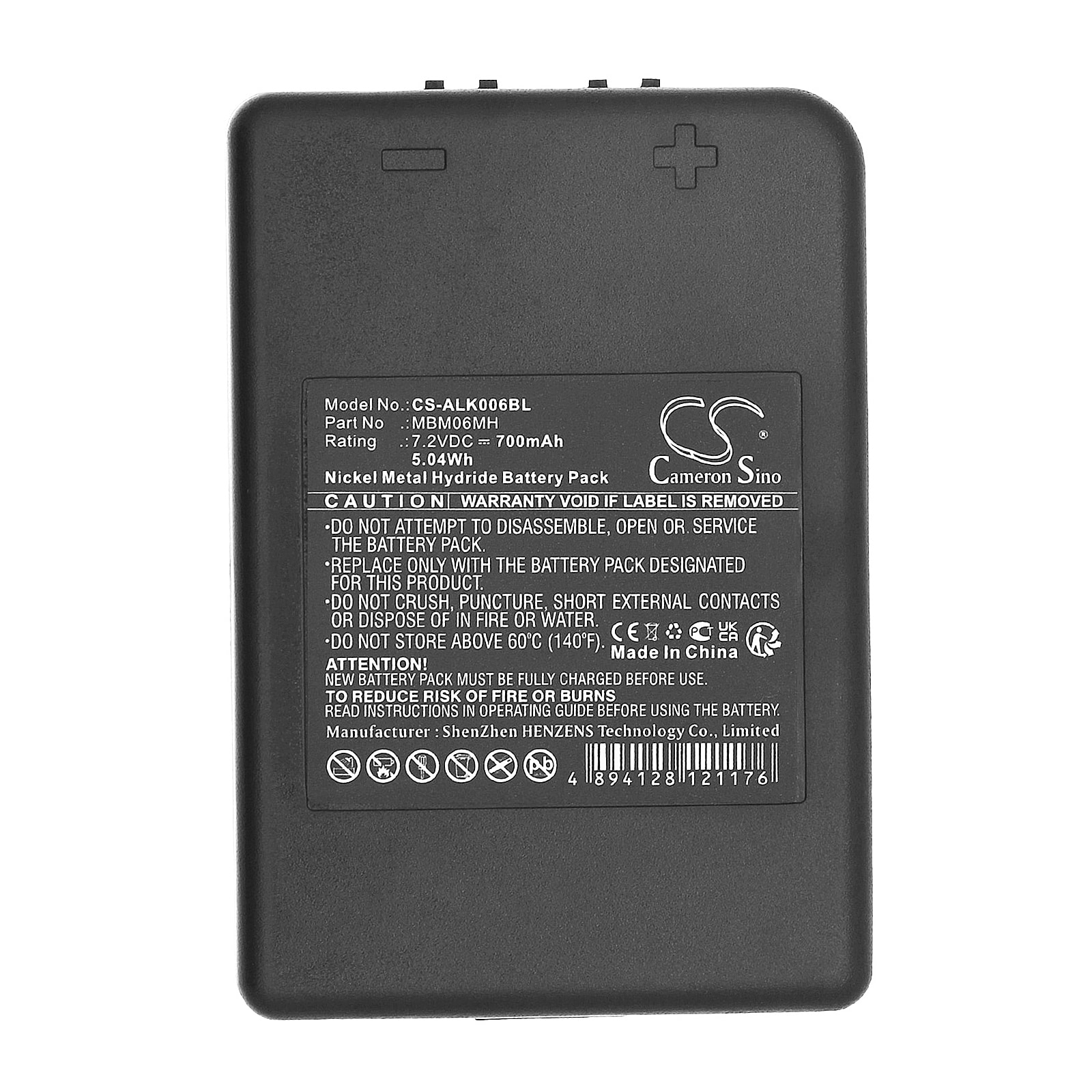 Batteri for kranfjernkontroll for Autec Modular MK, Plus MK osv.