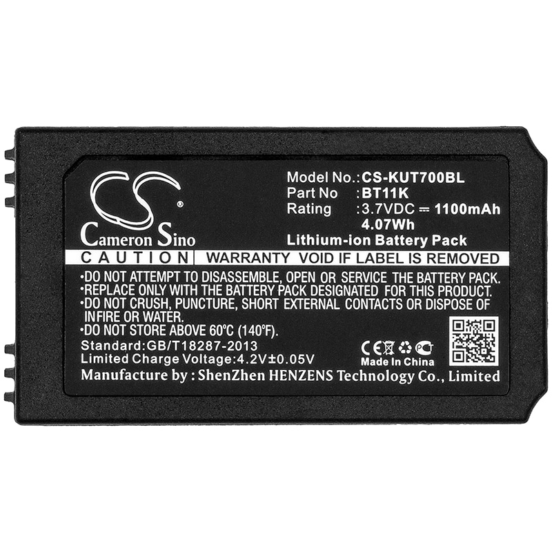 Batteri for fjernkontroll til kran for IKUSI T70/2, IK2, T70/2 iKontrol osv.