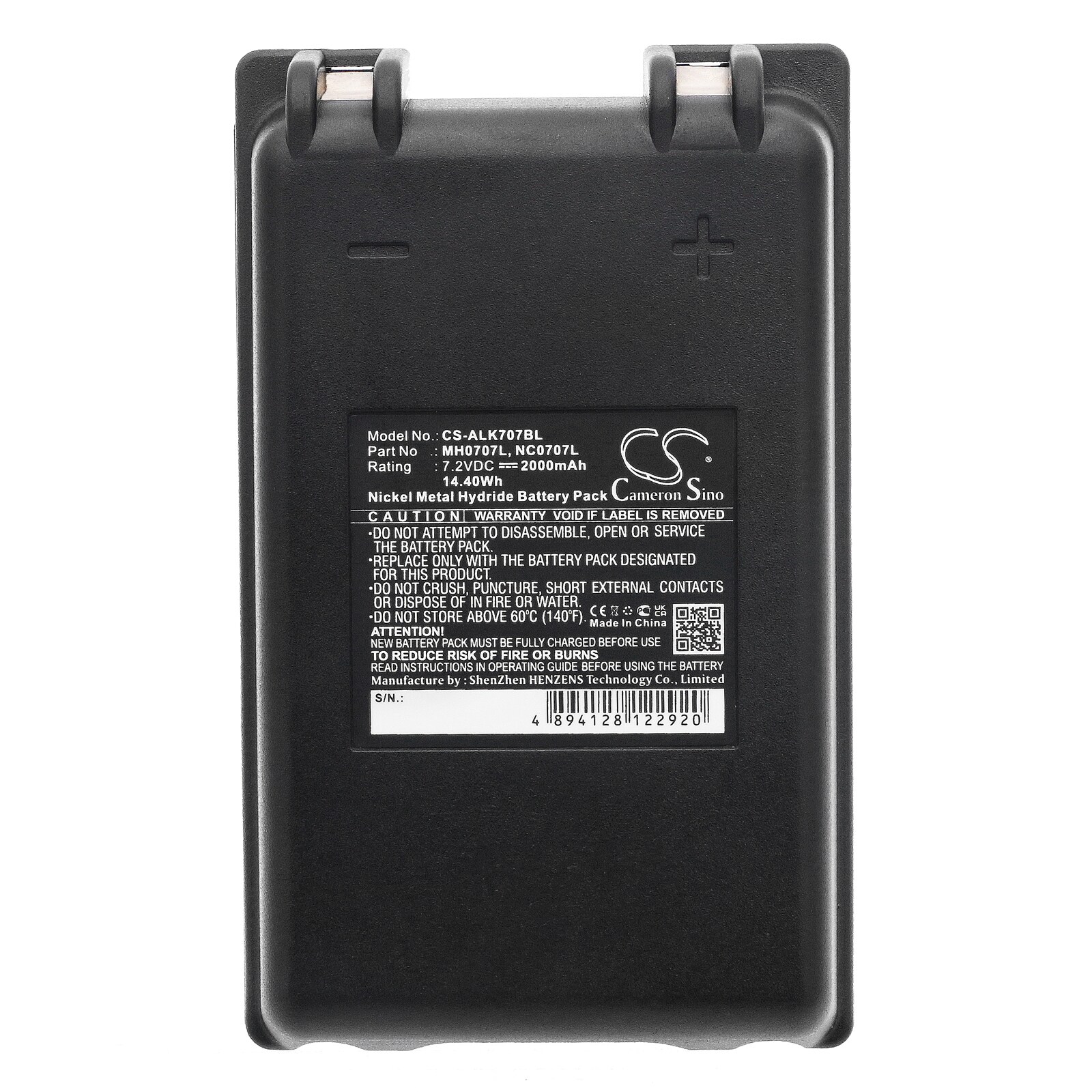Batteri til Crane fjernkontroll for Autec FUA10, UTX97-sender, CB71.F