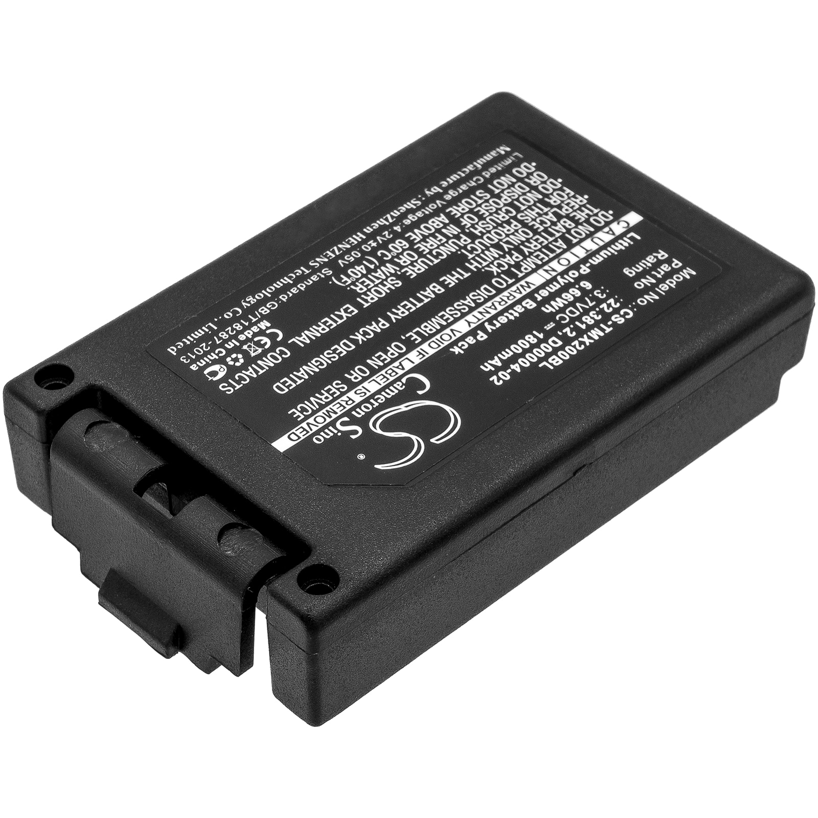 Batteri til kranfjernkontroll for teleradiosender Tele Radio TG-TXMNL