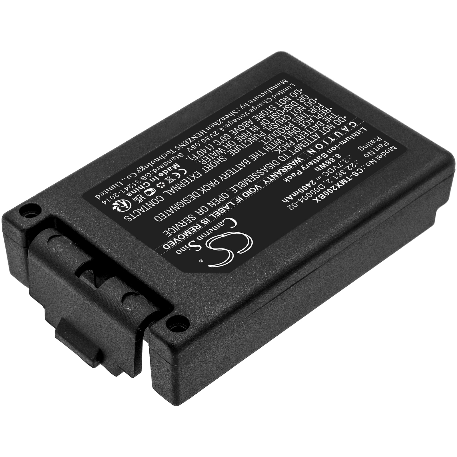 Batteri til kranfjernkontroll for teleradiosender Tele Radio TG-TXMNL