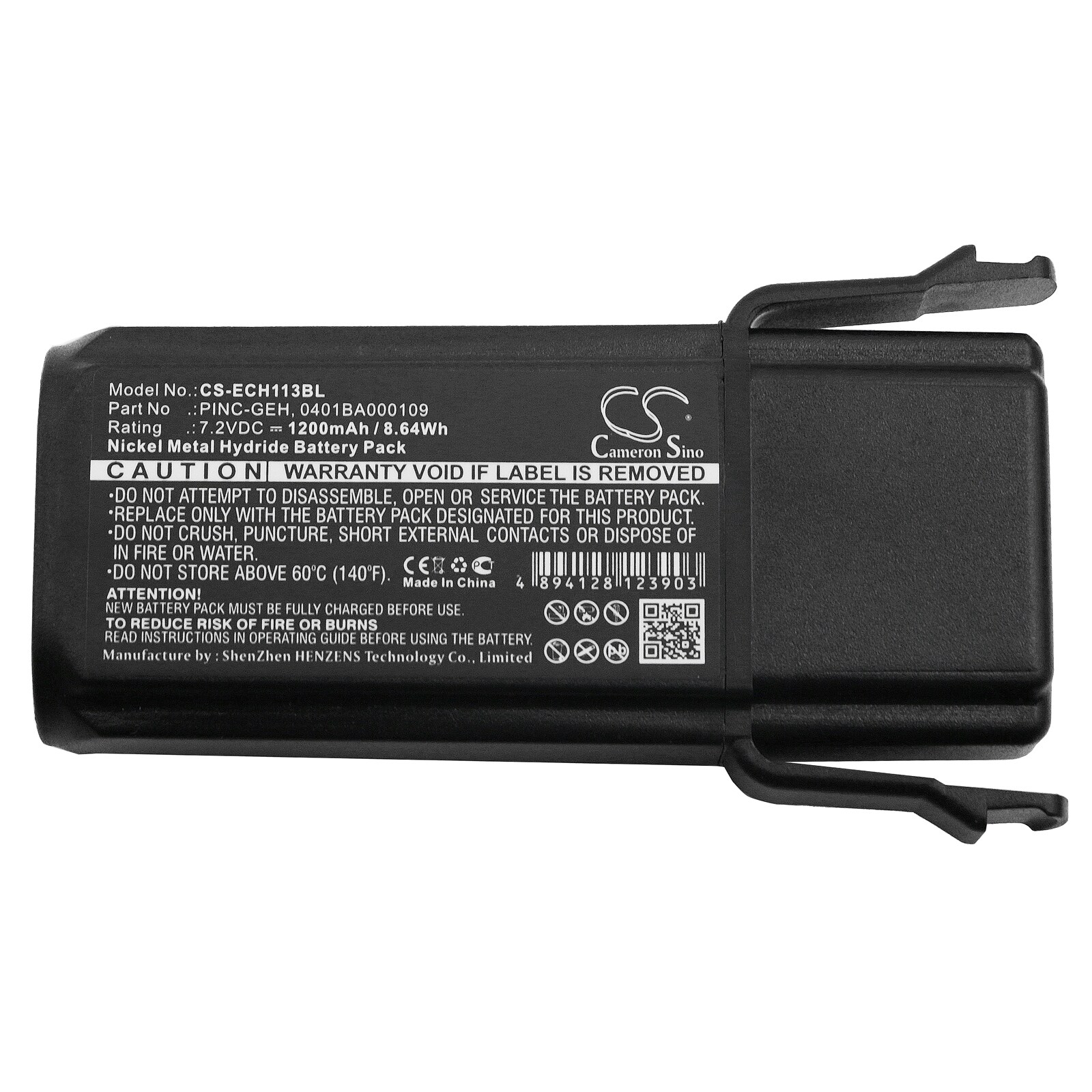 Batteri for kranfjernkontroll for ELCA CONTROL-GEH-A, CONTROL-GEH-D, TECHNO-M osv.