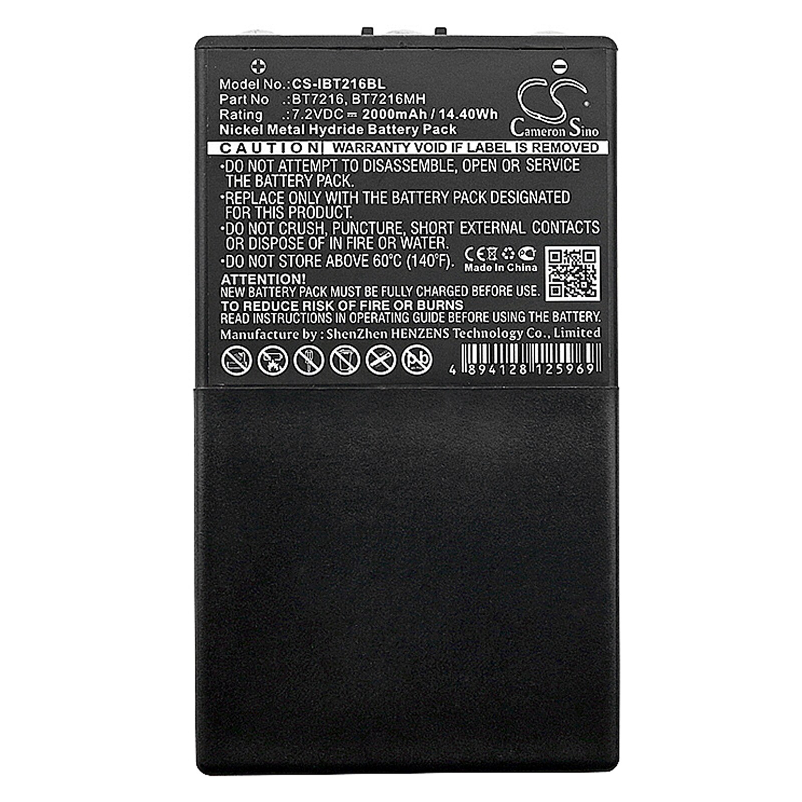 Batteri til fjernkontroll for kran til Itowa Boggy, Combi Caja Spohn