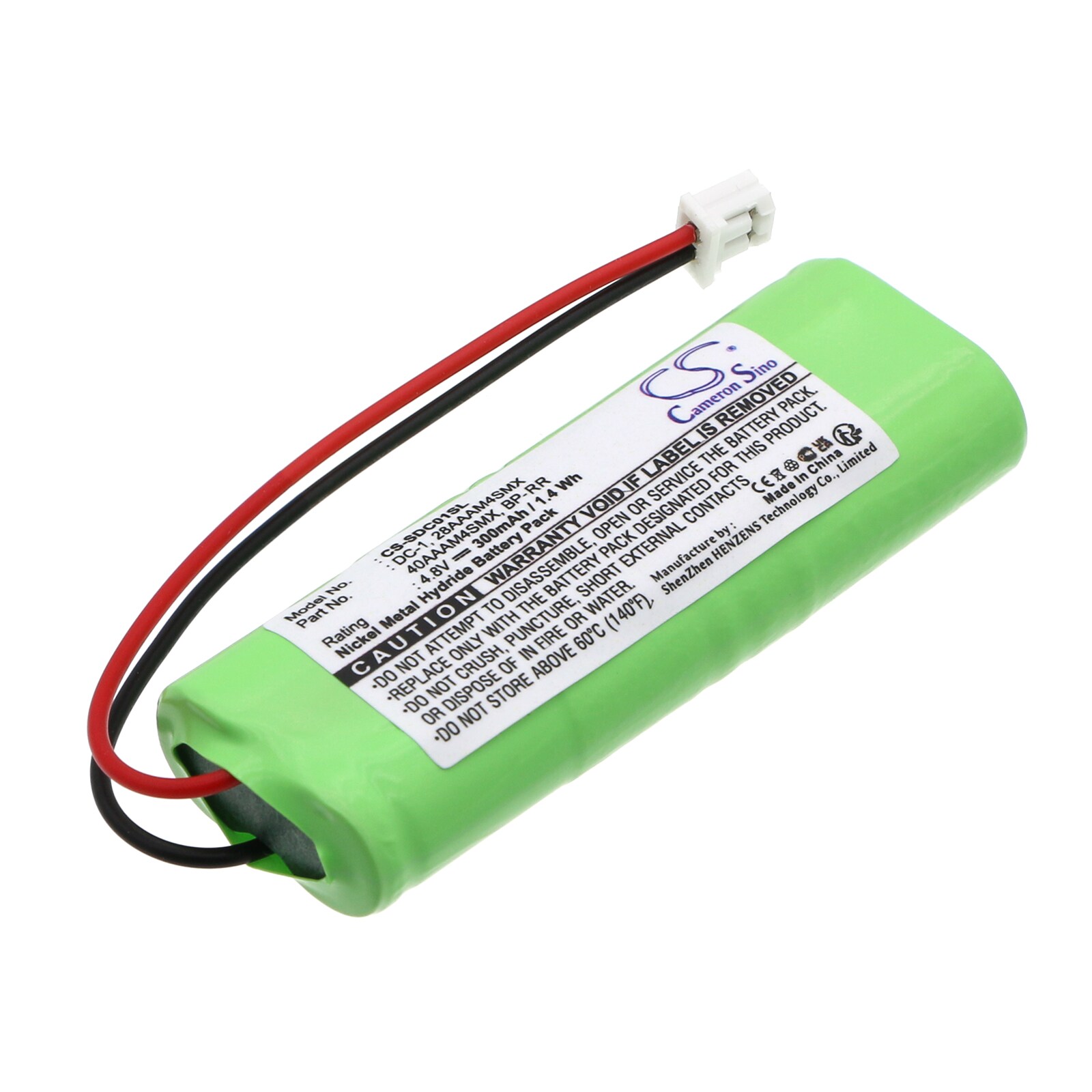 Batteri til hundehalsbånd for Dogtra 1100NC-mottaker, 1100NCC-mottaker osv.