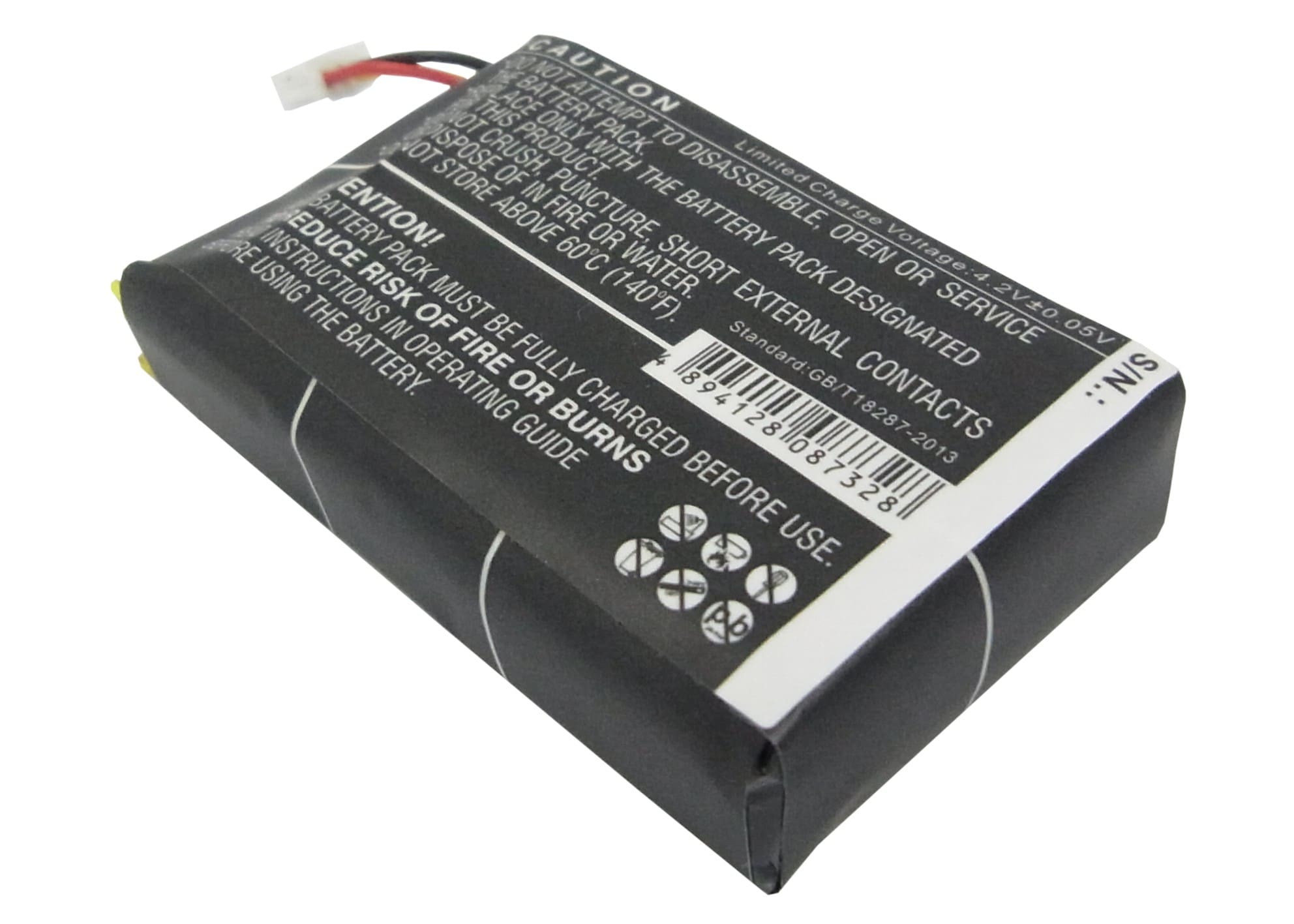 Batteri til hundehalsbånd for SportDog TEK-H, TEK-V1LT håndholdt sender osv.
