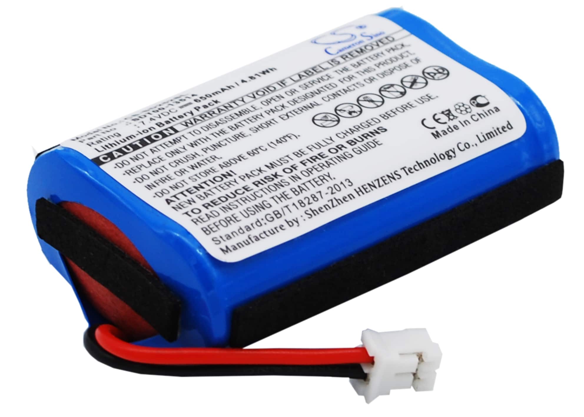 Batteri til hundehalsbånd for SportDOG SD-2525 ProHunter-sender, ProHunter 2525 og andre.