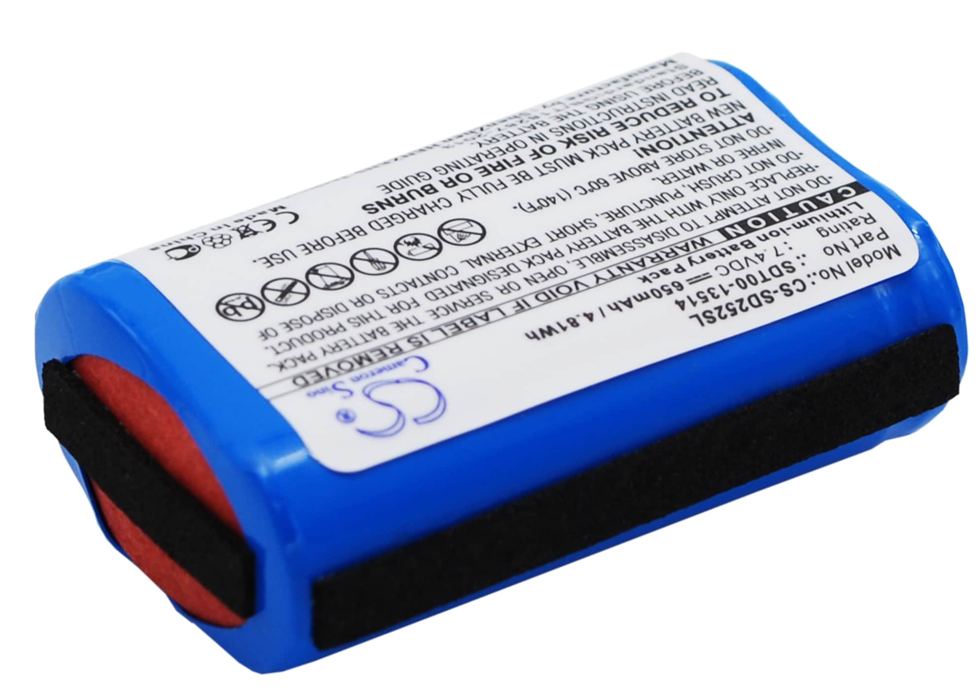 Batteri til hundehalsbånd for SportDOG SD-2525 ProHunter-sender, ProHunter 2525 og andre.