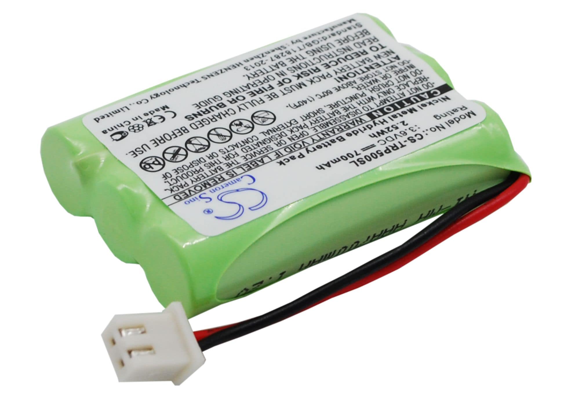 Batteri til Tri-Tronics Pro 500XL, Pro 500XLS, G2 Pro hundehalsbånd