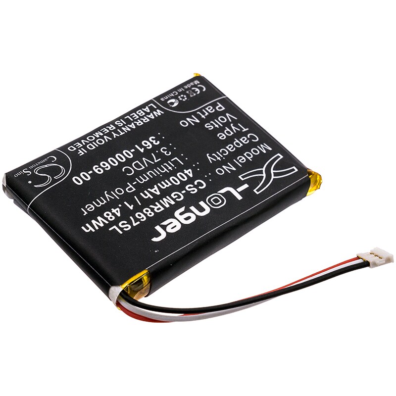 Batteri til hundehalsbånd for Garmin Barklimiter Deluxe, 010-11867-10, Delta Sport og andre.