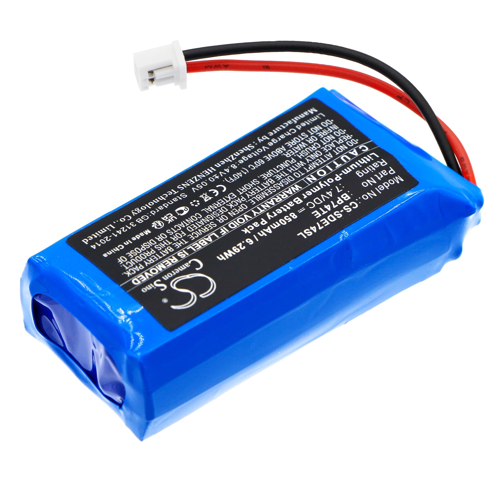 Batteri til Dogtra EDGE-sender, DA212, EDGE TX osv.